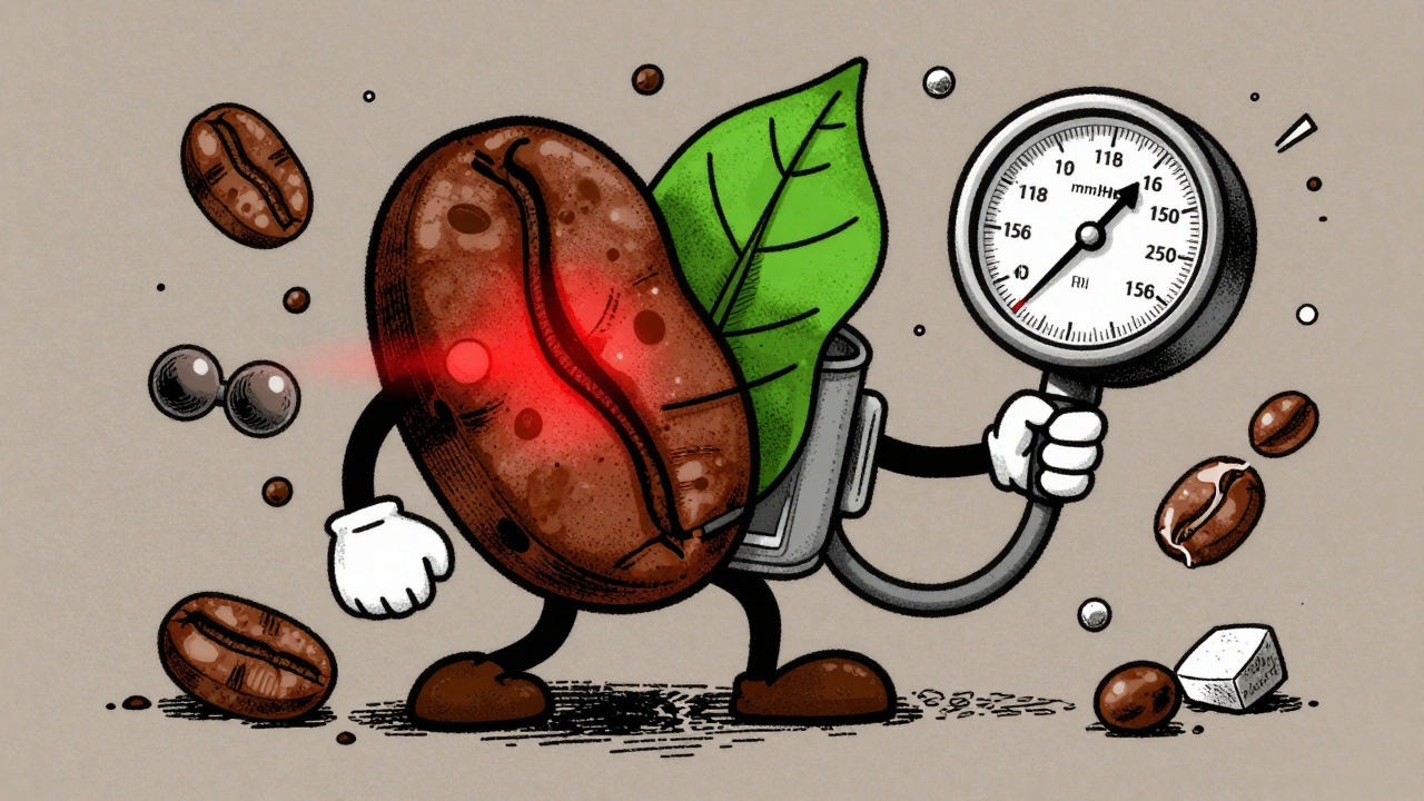 Green Coffee Extract and Stimulant Medications: What You Need to Know About Blood Pressure Risks