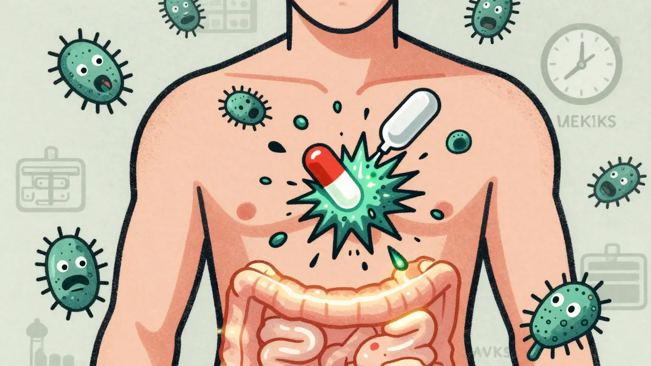 Clindamycin and C. difficile Risk: When to Seek Care