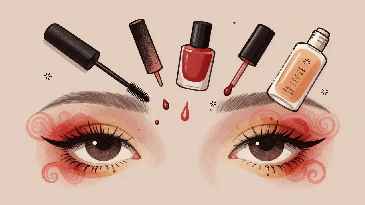 Eyelid Dermatitis: Common Cosmetic Allergens and How to Treat Them