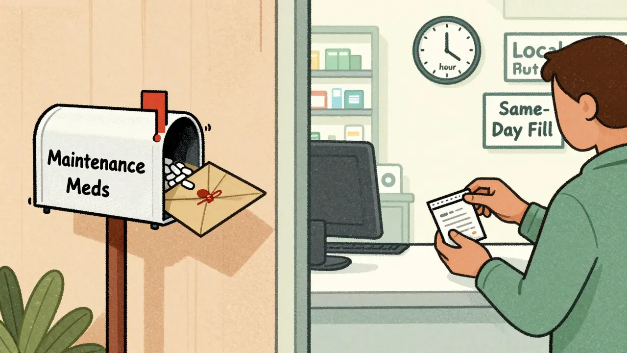 How to Coordinate Mail-Order and Local Pharmacy to Save Money on Prescriptions