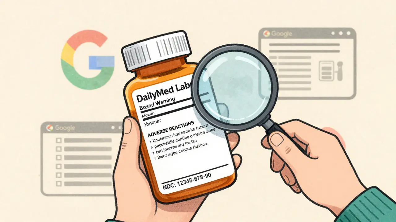 DailyMed Navigation: How to Find Up-to-Date Drug Labels and Side Effects